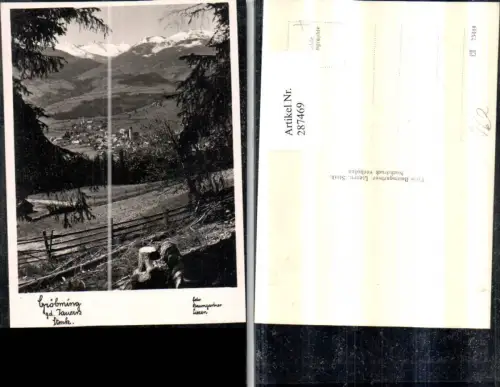 287469,Gröbming Totale geg. d. Tauern Bergkulisse pub Foto Baumgartner