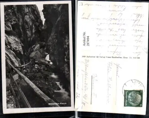 287494,Wörschach Klamm Partie