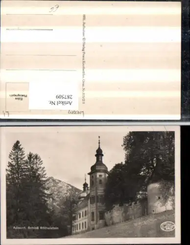 287509,Admont Schloss Röthelstein