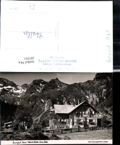 287551,Seewigtal Hans Wödl-Hütte Bergkulisse b. Schladming