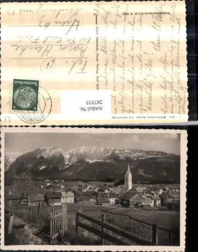 287555,Mitterndorf Totale m. Grimming Bergkulisse