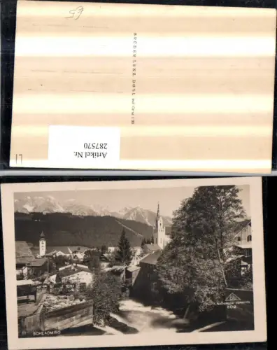 287570,Schladming Teilansicht Bergkulisse