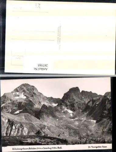 287585,Schladmingertauern Höchstein u. Zwiesling Bergkulisse b. Haus pub Foto Baumgartner