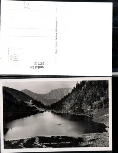 287615,Seewigtal Hüttensee See m. Wödl-Hütte Bergkulisse b. Schladming