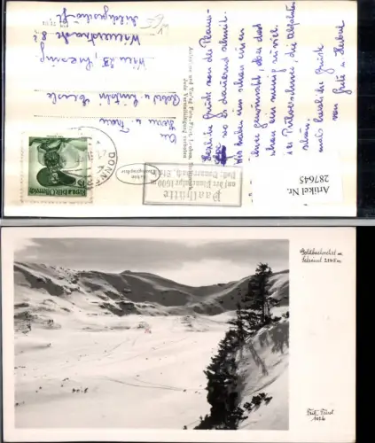 287645,Goldbachseetal m. Schreinl Bergkulisse Winterbild b. Donnersbach pub Fritz Fürst 1026