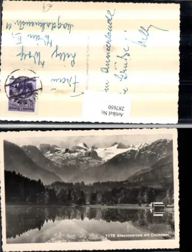 287650,Altausseersee See m. Dachstein Bergkulisse