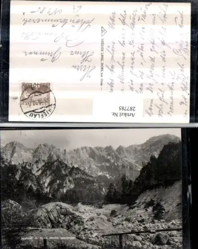 287785,Gesäuse Planspitze u. Hochtor Bergkulisse b. Johnsbach
