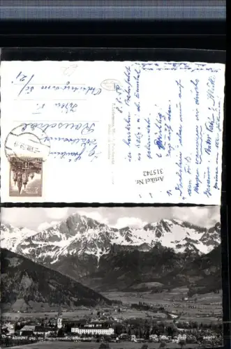315742,Admont Totale geg. Hallermauern Bergkulisse
