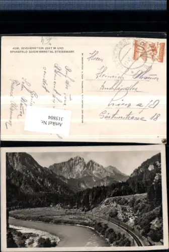 315804,Admonter Reichenstein u. Sparafeld b. Admont Bergkulisse