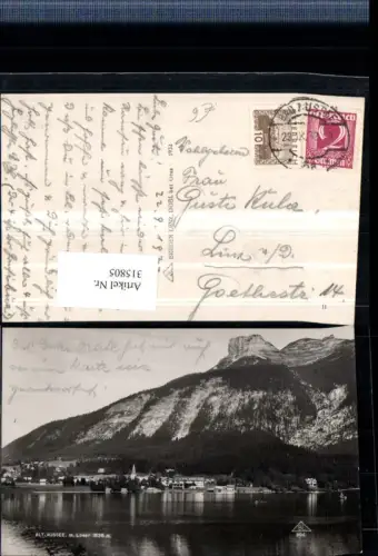 315805,Altaussee Totale m. Loser Bergkulisse