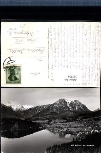 315826,Altaussee Totale m. Dachstein Bergkulisse