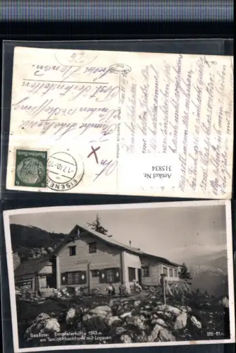 315834,Gesäuse Ennstalerhütte Berghütte am Tamischbachturm b. Weng m. Lugauer Admont