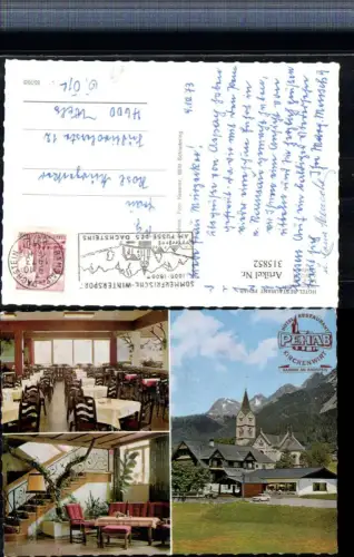 315852,Ramsau am Dachstein Hotel Restaurant Pehab Kirchenwirt Mehrbildkarte