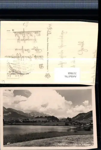 315868,Putterer-See b. Aigen im Ennstal Bergkulisse pub Foto Hubmann 401