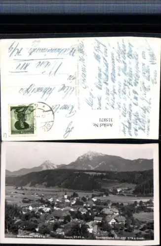 315871,Öblarn Totale m. Stoderzinken u. Kamm Bergkulisse