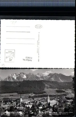 315873,Schladming Totale geg. Scheichenspitze Bergkulisse