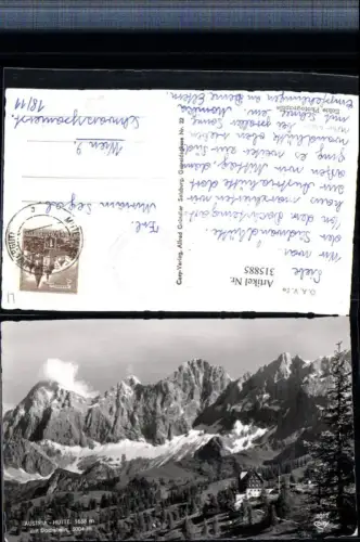 315885,Austriahütte Berghütte b. Ramsau m. Dachstein Bergkulisse pub Cosy 3012
