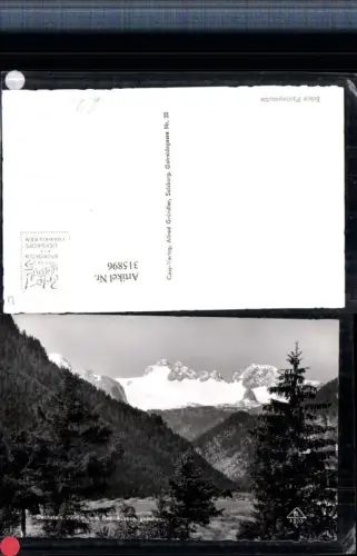 315896,Dachstein von Bad-Aussee gesehen Bergkulisse