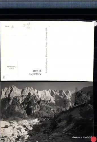 315901,Gesäuse Hochtor b. Johnsbach Bergkulisse