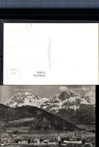 315904,Admont Totale m. Scheiblingstein u. Großer Pyhrgas Bergkulisse