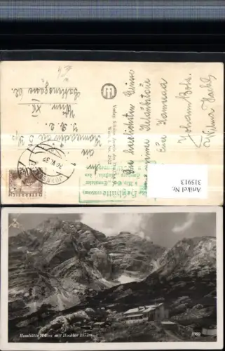 315913,Hesshütte Berghütte b. Johnsbach m. Hochtor Bergkulisse