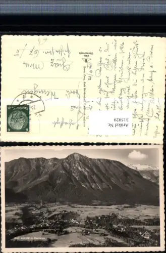 315929,Bad Aussee Totale m. Dachstein Bergkulisse