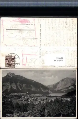 315933,Altaussee Totale m. Loser u. Trisselwand Bergkulisse
