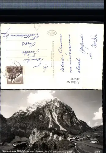 315937,Pürgg im Ennstal Totale m. Grimming Bergkulisse