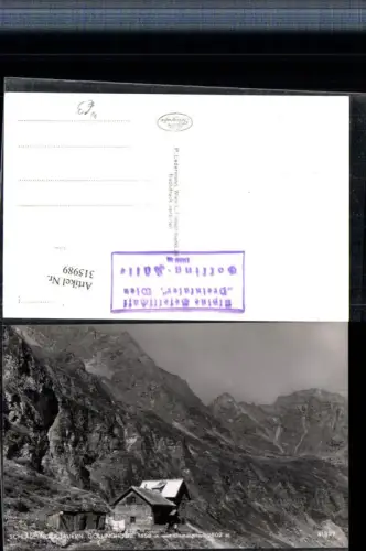 315989,Gollinghütte Berghütte b. Rohrmoos m. Gamsspitze Bergkulisse