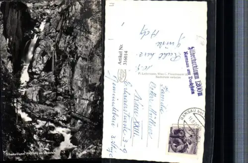 316014,Ramsau am Dachstein Silberkarklamm Klamm Wasserfall