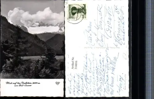 316016,Blick auf den Dachstein von Bad-Aussee Bergkulisse pub Cosy