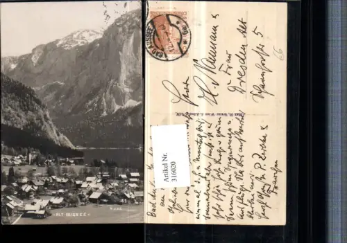 316020,Altaussee Totale Bergkulisse