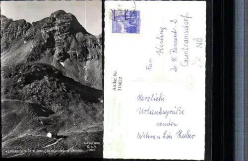 316022,Keinprechthütte Berghütte b. Rohrmoos-Untertal Bergkulisse