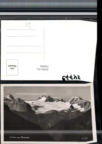 326944,Dachstein von Obertressen b. Bad Aussee Bergkulisse