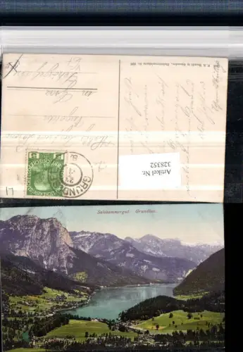 328352,Grundlsee Totale Bergkulisse pub F. E. Brandt 698