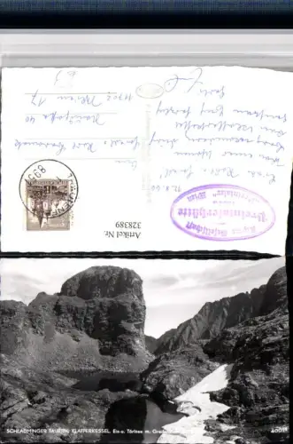 328389,Schladminger Tauern Klafferkessel b. Rohrmoos-Untertal Eis- u. Törlsee m. Greifenstein