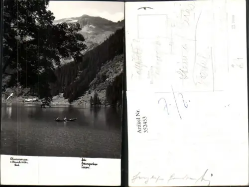 352453,Schwarzensee See b. Tauplitz m. Kieseck Bergkulisse