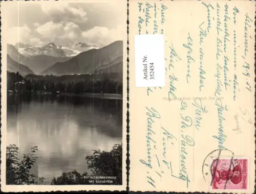 352454,Altausseersee b. Altaussee m. Dachstein Bergkulisse