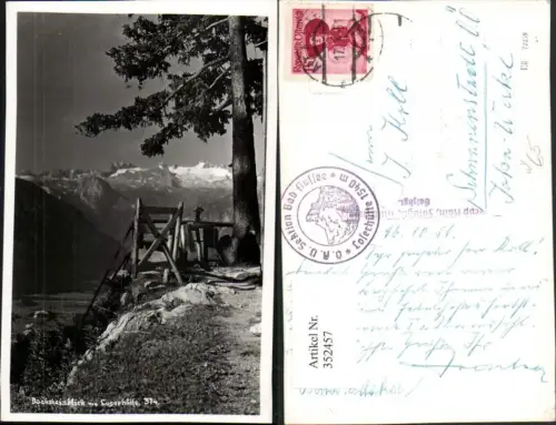 352457,Dachsteinblick von Loserhütte b. Bad Aussee pub Sepp Josef Kain 374