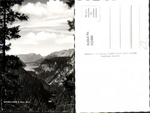 352486,Grundlsee 3 Seen Blick Bergkulisse