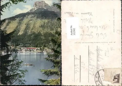 352502,Altaussee See m. Seehotel u. Loser