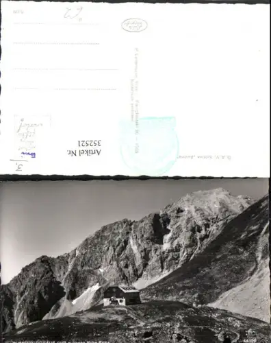 352521,Guttenberghaus Berghütte b. Ramsau geg. Hohe Rams Bergkulisse