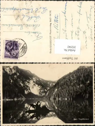 352542,Toplitzsee See b. Grundlsee Bergkulisse