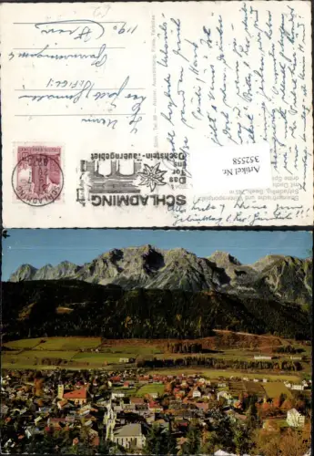 352558,Schladming Totale m. Dachstein Bergkulisse