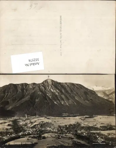352574,Bad Aussee Totale m. Dachstein Bergkulisse