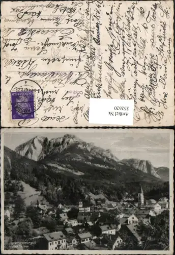 352620,Bad Aussee Totale Bergkulisse