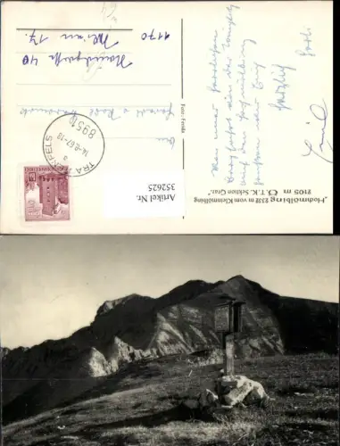 352625,Hochmölbing vom Kleinmölbing b. Weißenbach Bergkulisse