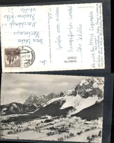 352632,Ramsau am Dachstein Totale Bergkulisse Winterbild pub Cosy 9452