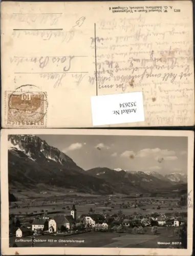 352634,Öblarn Totale Bergkulisse