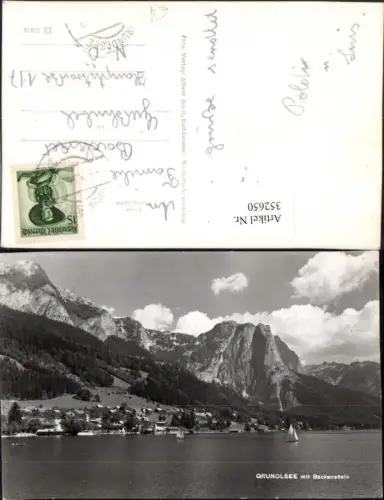 352650,Grundlsee Totale m. Backenstein Bergkulisse